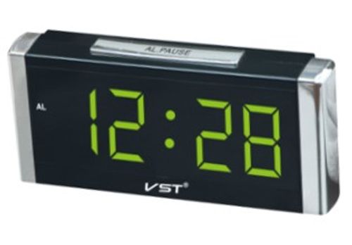 שעון מעורר דיגיטלי ג'מבו VST 731 ירוק 21X10 ס''מ