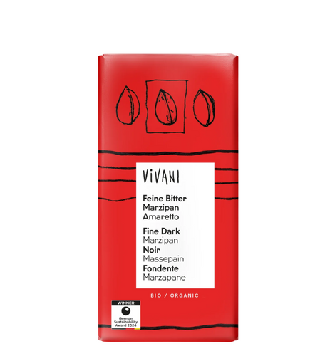 Dark chocolate with marzipan amaretto filling 100 g