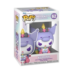 בובת פופ סאנריו: הלו קיטי וחברים - קורומי - Funko POP! Sanrio: Hello Kitty & Friends - Kuromi #62