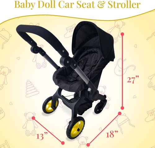 עגלת שכיבה דונה עם סלקל נשלף ניו יורק דול