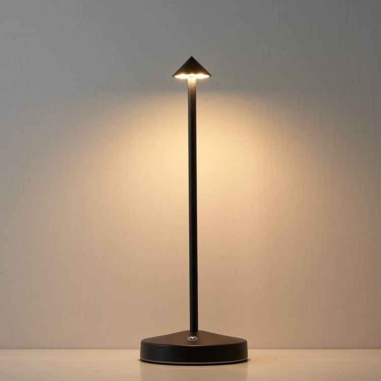 מנורת שולחן נטענת בעיצוב מינימליסטי (Touch) | 3 גווני תאורה