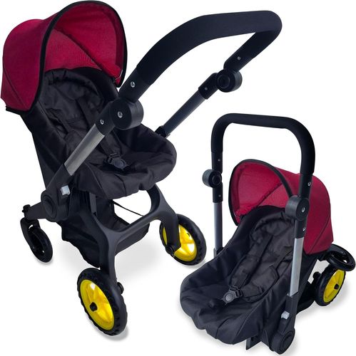 עגלת שכיבה דונה עם סלקל נשלף ניו יורק דול