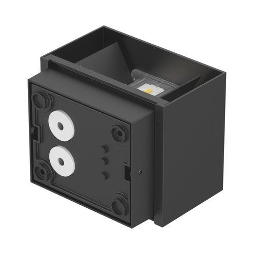  צמוד קיר שחור GLOW UP&DOWN 10W 15°~120° IP65 אור חם 