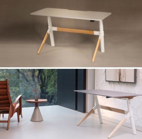 שולחן מתכוונן עמידה ישיבה Zgo Karma Essence