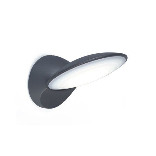  צמוד קיר אפור כהה TONA LUTEC 9W IP44 אור חם 
