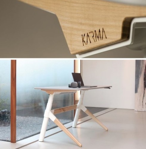 שולחן מתכוונן עמידה ישיבה Zgo Karma Essence