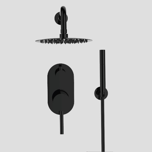 סט אינטרפוץ 4 דרך שחור קומפלט BLACK4
