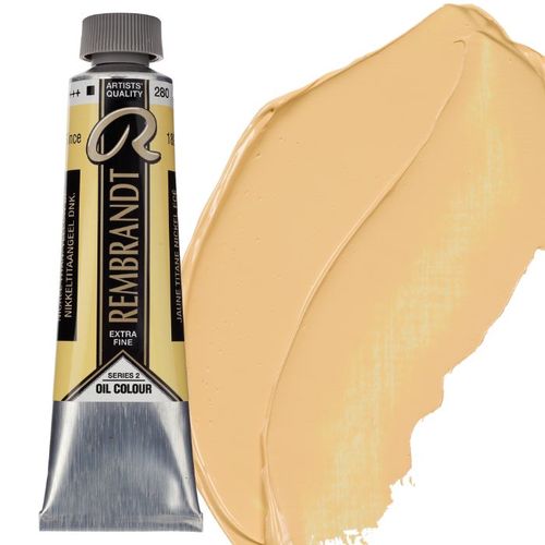 צבע שמן 40 מל Nickel Titanium Yellow Deep 280 Rembrandt (סדרה 3)