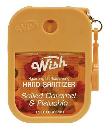 WISH HAND SANITIZERS IN A SILICONE CASE