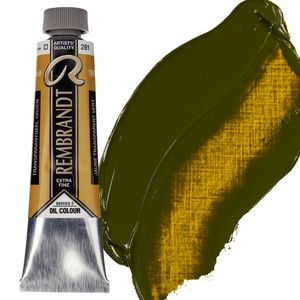 צבע שמן 40 מל Transparent Yellow Green 281 Rembrandt (סדרה 3)