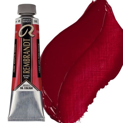 צבע שמן 40 מל Permanent Madder Medium 395 Rembrandt (סדרה 3) 