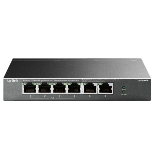 מתג TL-SF1006P 5+1 POE+ 65 מבית TP-Link