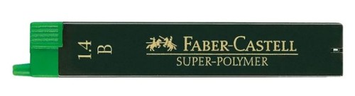 עופרות לעפרונות super polymer - עובי 1.4 מ