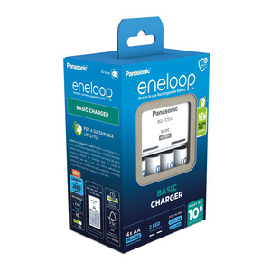קיט מטען ו4 סוללות Panasonic Eneloop 2000mAh AA
