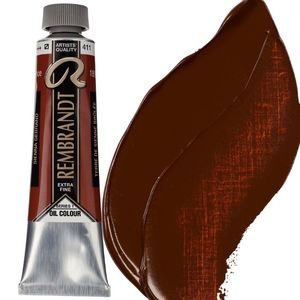 צבע שמן 40 מל Burnt Sienna 411 Rembrandt (סדרה 1) 