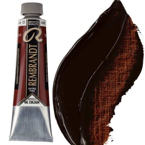 צבע שמן 40 מל Transparent Oxide Brown 426 Rembrandt (סדרה 3) 