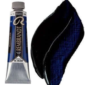 צבע שמן 40 מל Prussian Blue 508 Rembrandt (סדרה 2) 
