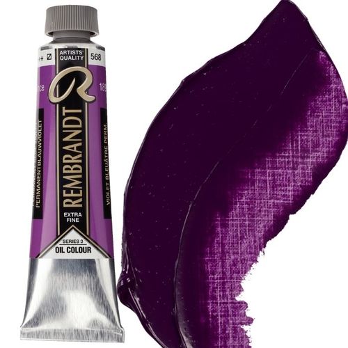 צבע שמן 40 מל Permanent Blue Violet 568 Rembrandt (סדרה 3) 