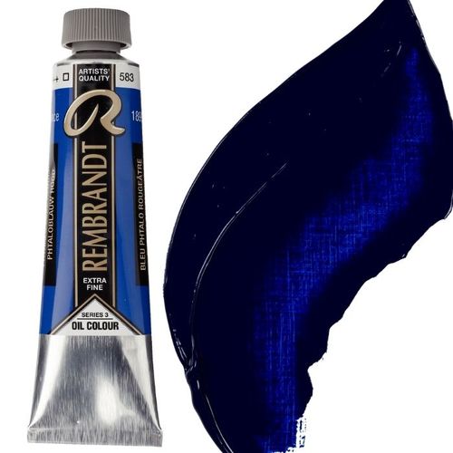 צבע שמן 40 מל Phthalo Blue Reddish 583 Rembrandt (סדרה 3) 