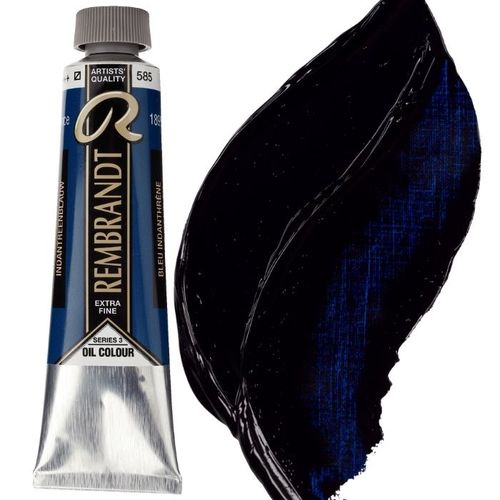 צבע שמן 40 מל Indanthrene Blue 585 Rembrandt (סדרה 3) 