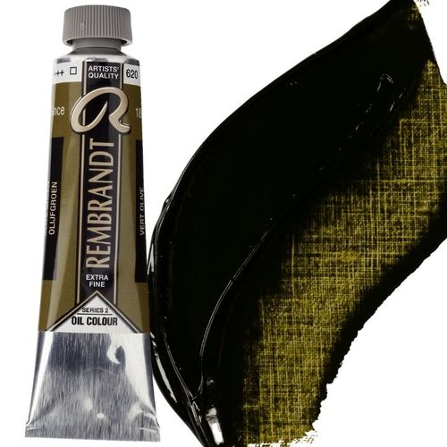 צבע שמן 40 מל Olive Green 620 Rembrandt (סדרה 2) 