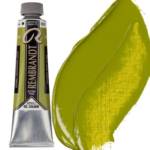 צבע שמן 40 מל Cinnabar Green Light 626 Rembrandt (סדרה 2) 