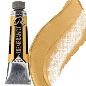 צבע שמן 40 מל Light Gold 802 Rembrandt (סדרה 3) 