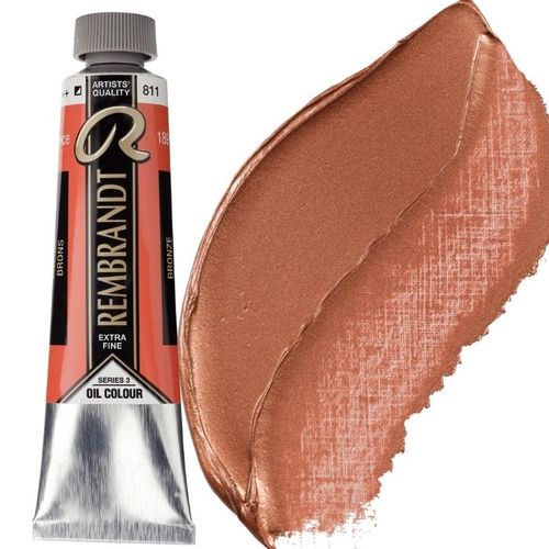 צבע שמן 40 מל Bronze 811 Rembrandt (סדרה 3) 
