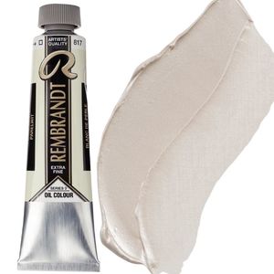 צבע שמן 40 מל Pearl White 817 Rembrandt (סדרה 3) 
