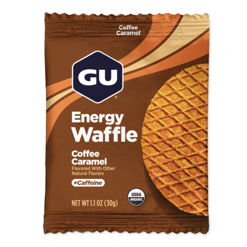 וופל GU Energy Waffle Coffee Caramel