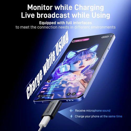 Maono DM40 – מיקרופון קונדנסר USB ואלחוטי לגיימינג, סטרימינג ופודקאסטים