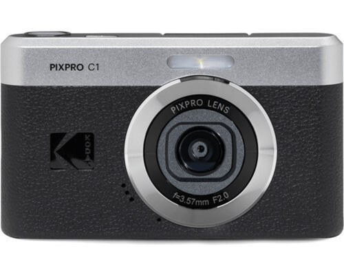 מצלמה דיגיטלית קומפקטית קודאק צבע שחור Kodak Pixpro C1