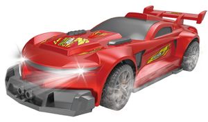 מכונית מרוץ בשלט רחוק Galaxy Leader עם סוללה נטענת ואורות LED קדמיים (מגוון צבעים)