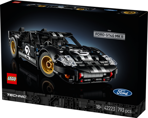 לגו טכני - מכונית מרוץ 1966 FORD GT40 MKII  (42223)