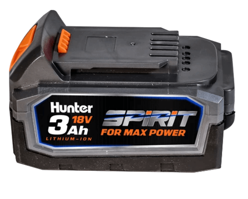 סוללת ליתיום Hunter Spirit 102702-013 3AH 18V