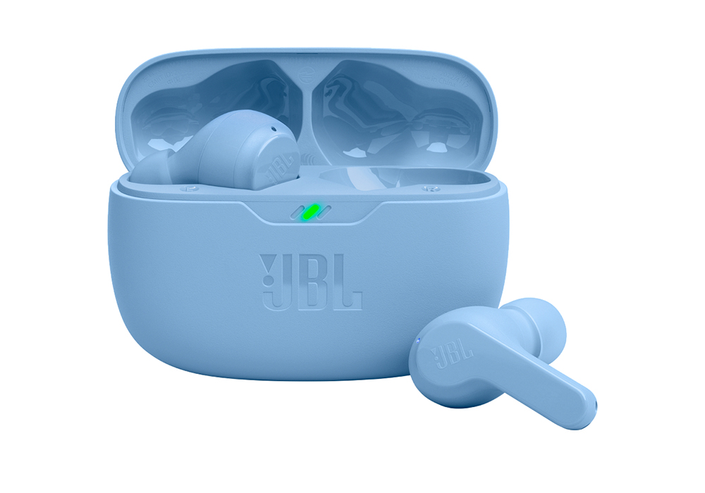 אוזניות אלחוטיות JBL Wave Beam (TWS) True Wireless - צבע כחול