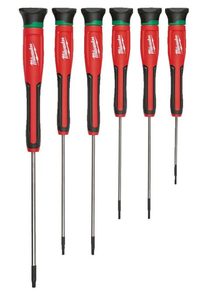 סט מברגים מדויק של מדגם Torx T6-T15  חלקים 6 Milwaukee 4932471870
