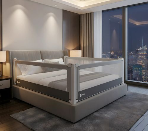 זוג מחברי פינה למגן מיטה