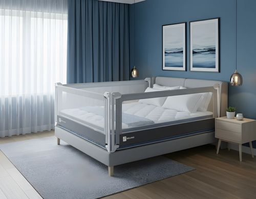 זוג מחברי פינה למגן מיטה