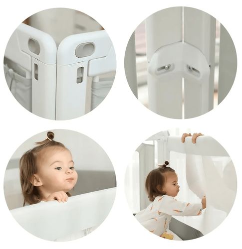 זוג מחברי פינה למגן מיטה