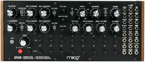 moog - dfam semi-modular analog percussive synthesizer