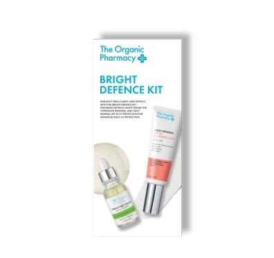 ערכת טיפוח פנים The Organic Pharmacy Bright Defence Kit 80 ml