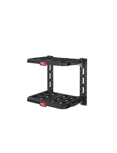 מתאם\מדפים קיר לתליית ארגזי Milwaukee PACKOUT מילווקי