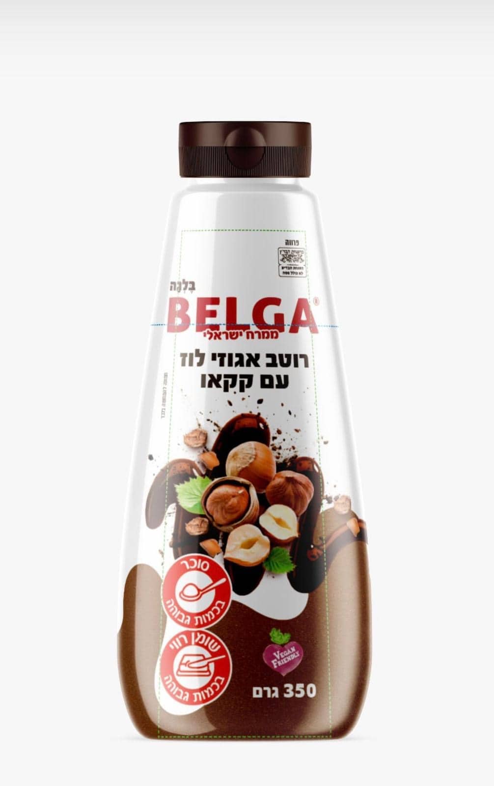 רוטב אגוזי לוז עם קקאו BELGA