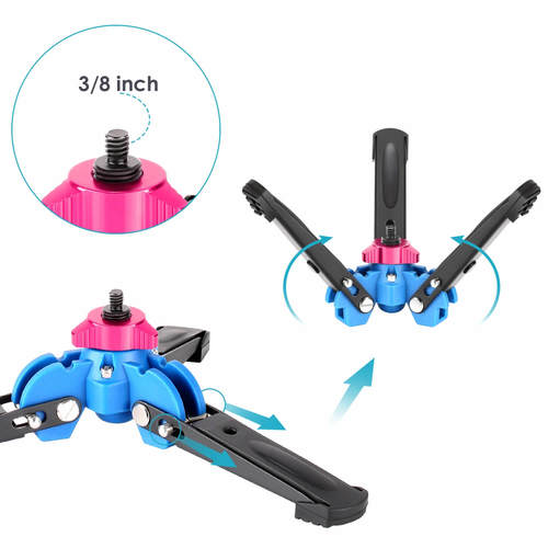 מונופוד כולל בסיס מתכוונן Neewer T222