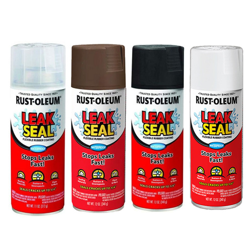  ספריי ציפוי גומי לאיטום גוון לבחירה RUST OLEUM LEAK SEAL