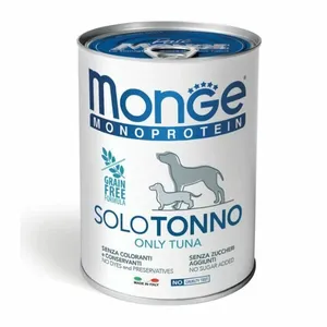 מונג’ שימורים לכלבים מונו פרוטאין טונה – 400 גרם