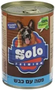 סולו פטה מזון מלא כבש 400 גרם