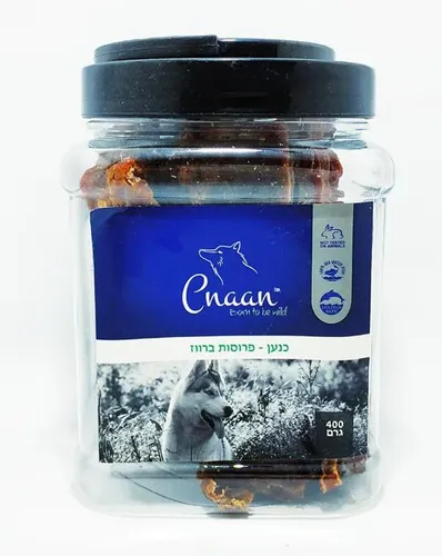 צנצנת חטיפי כנען פרוסות ברווז 400 גרם