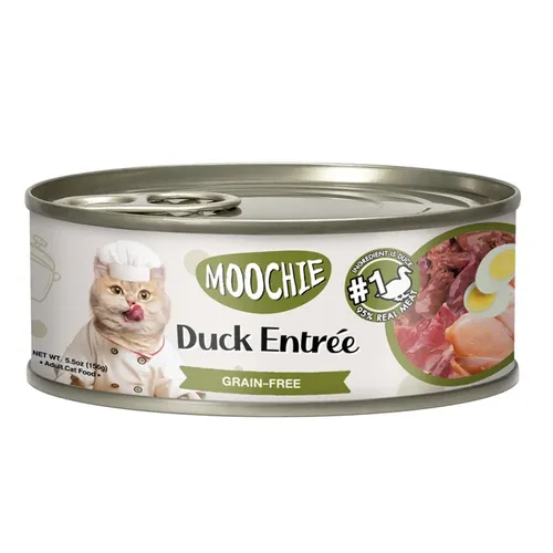 מוצי מזון מלא לחתול ברווז בציר עצמות 156גרם